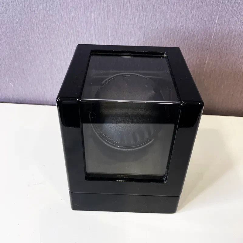 1 Slot Black Watch Winder High Quality Luxurious for Automatic Watch